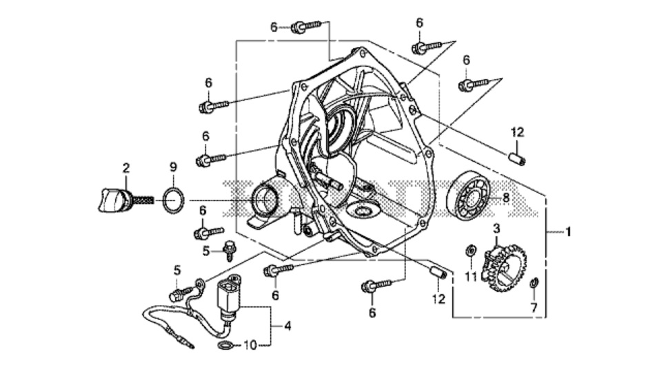 E-5 Поддон картера HONDA EU22i